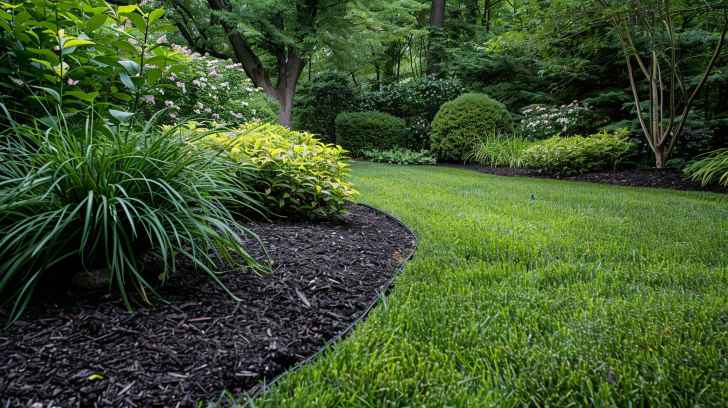 landscaping and healthy lawn