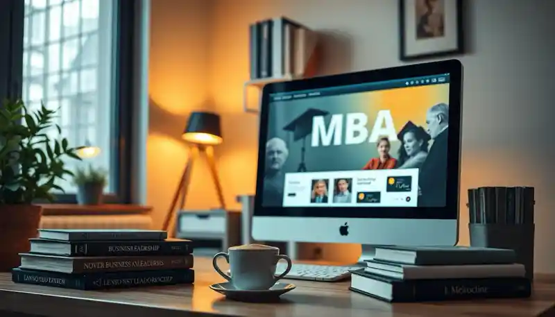 MBA Programs on computer